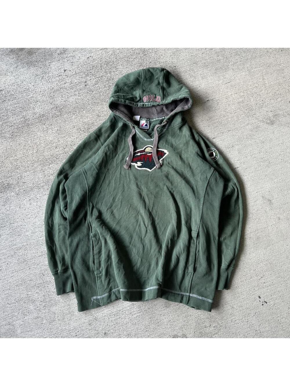2000s Majestic Minnesota Wild Hoodie